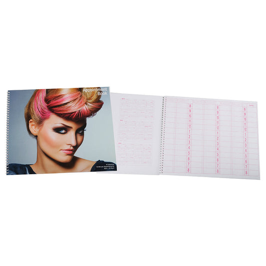 6 Column Appointment Book