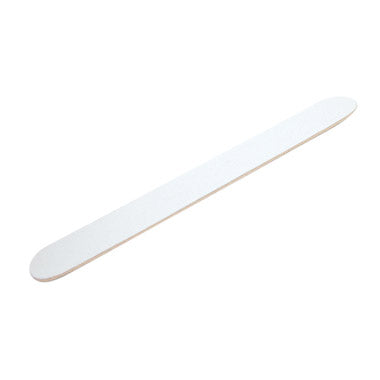 Hawley 3002 Silverstreak White Perfector Emery Board Wooden Centre 120/120