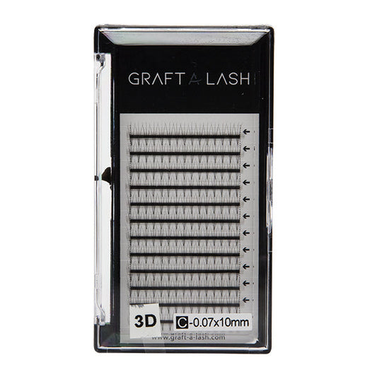 Graft-A-Lash Silk Volume 3D Lash Tray C Curl 0.07