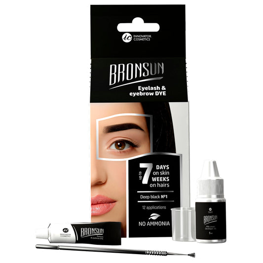 Bronsun Eyelash & Eyebrow Dye Trial Kit