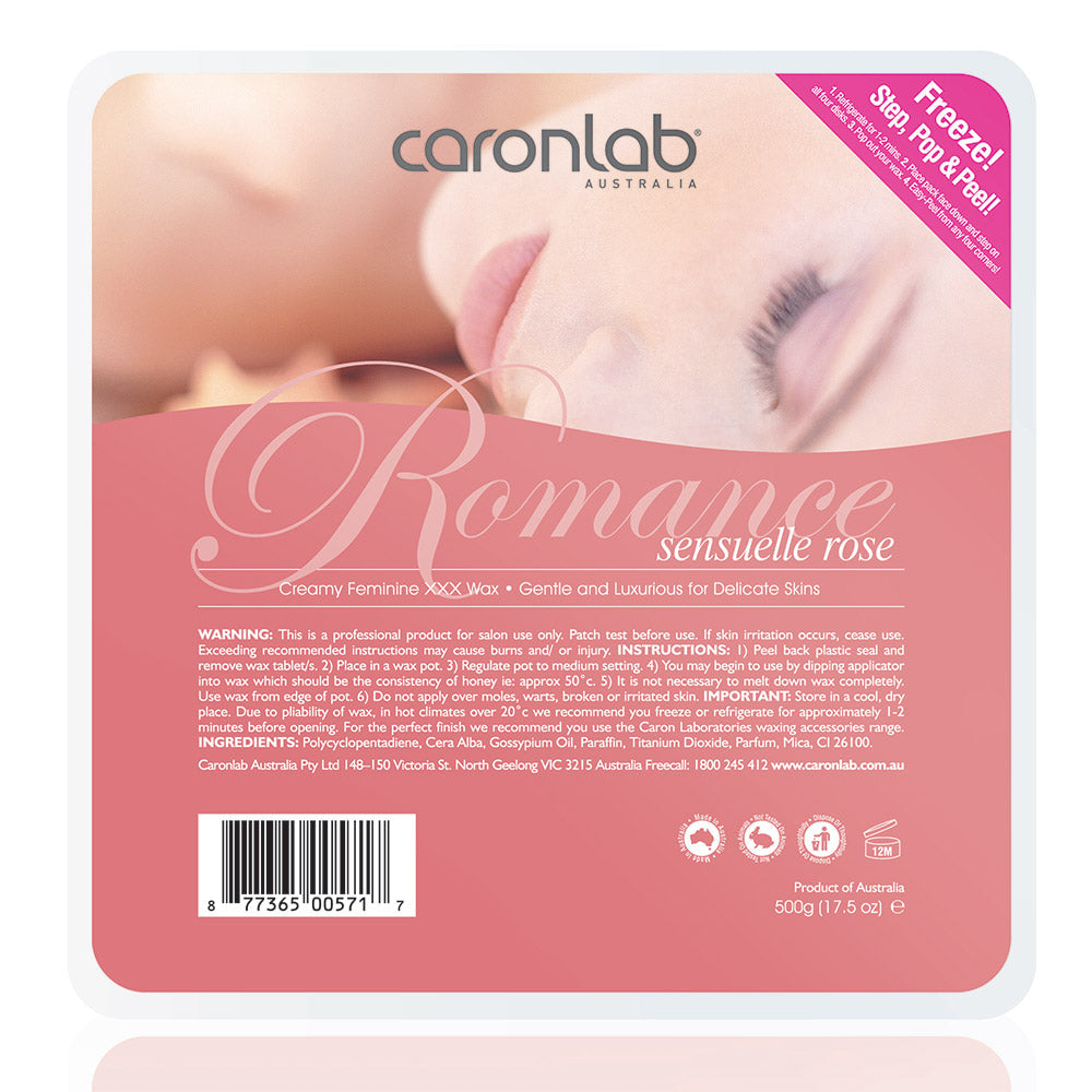 Caron Romance Hard Wax Tray 500g
