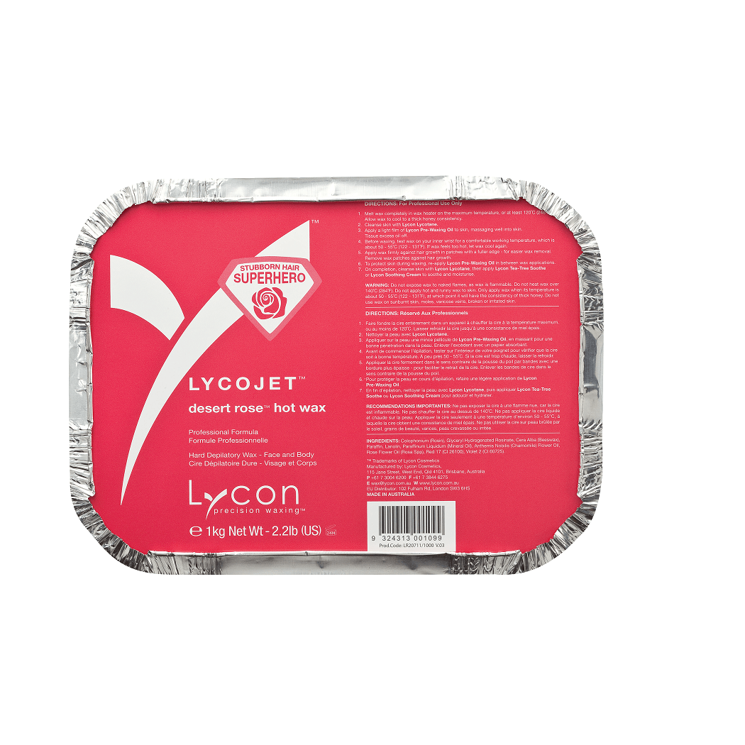 Lycon Lycojet Desert Rose Hot Wax 1kg