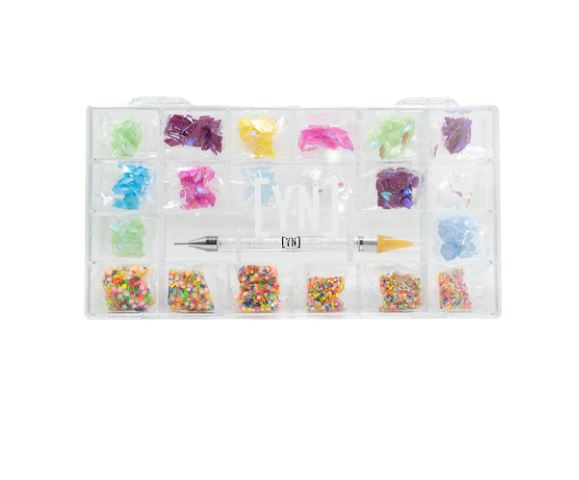 Flashing Lights Colour Rhinestone Kit