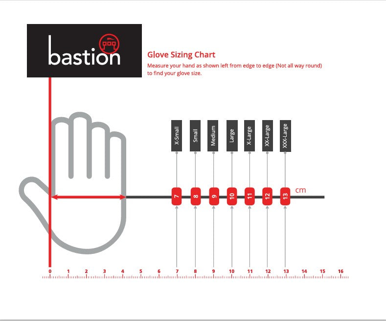 Bastion Nitrile Ultra Soft Powder Free Gloves - Black