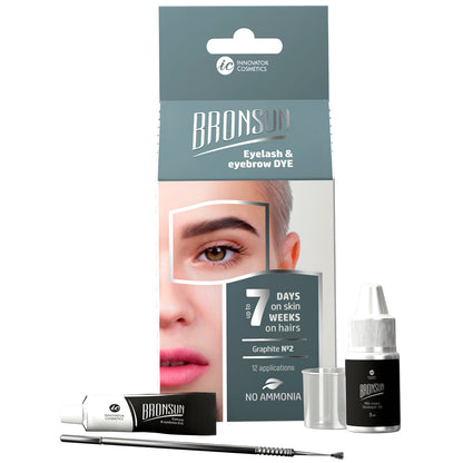 Bronsun Eyelash & Eyebrow Dye Trial Kit