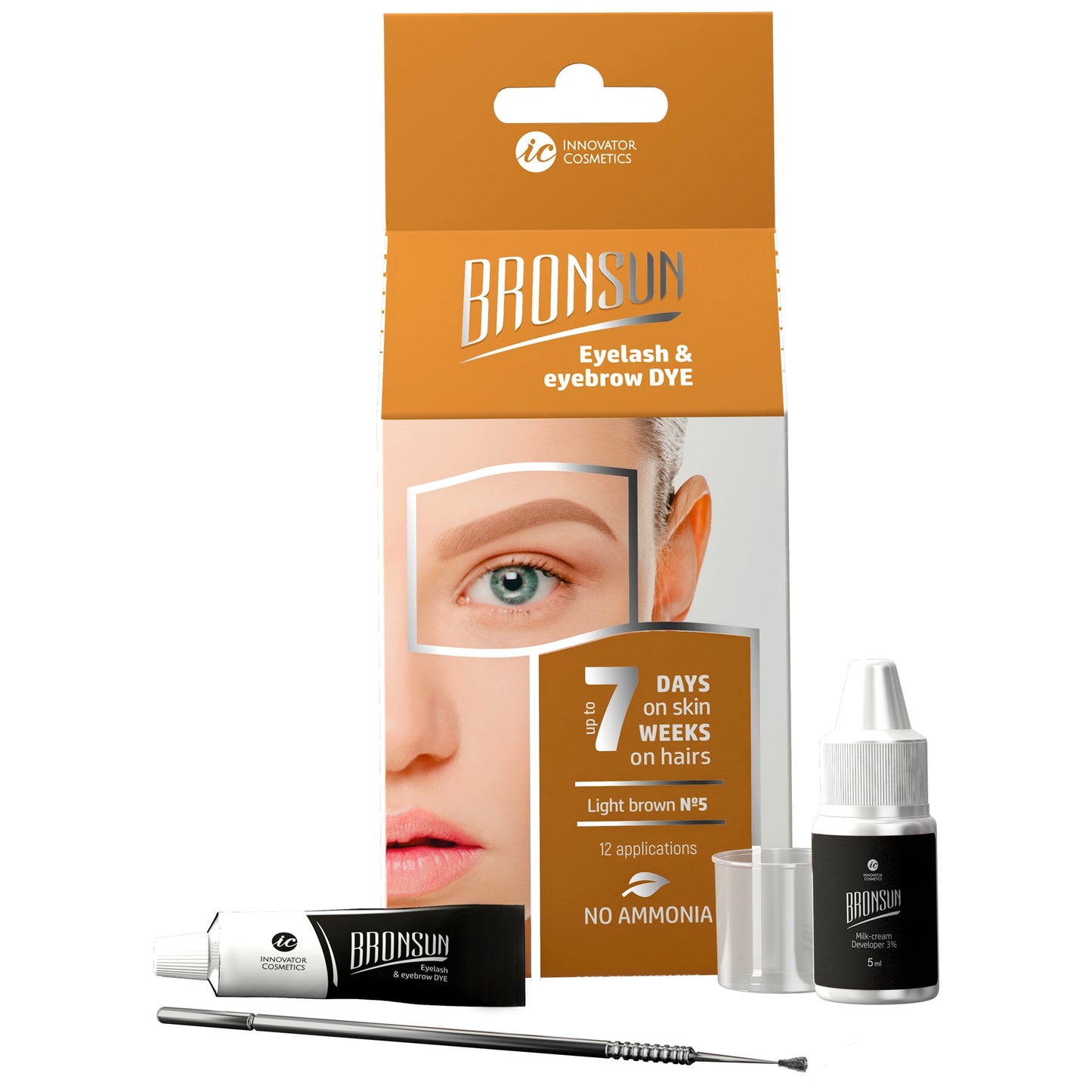 Bronsun Eyelash & Eyebrow Dye Trial Kit