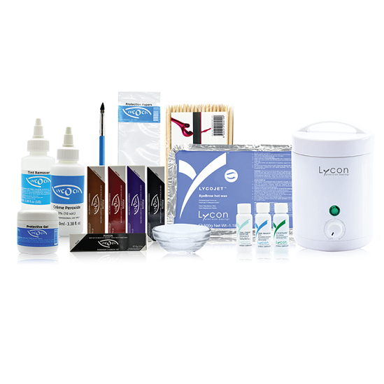 Lycon Eyebrow Precision Wax & Tint Kit