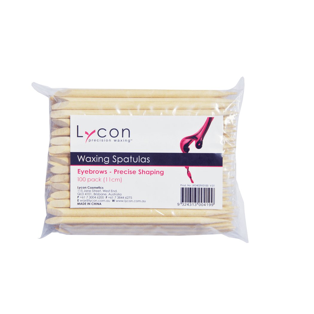 Lycon Precise Shaping Wax Spatulas 100pk