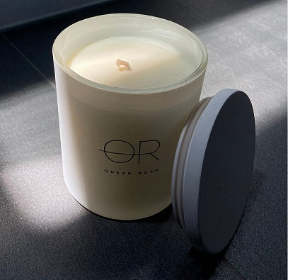 Ocean Road Soy Wax Candle 380g- White