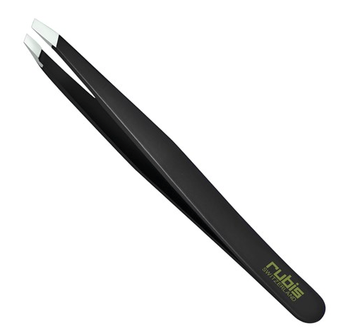 Rubis Slant Tweezer Black