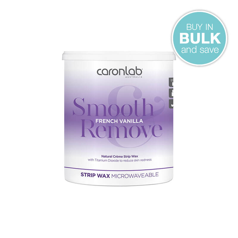 Caron Smooth & Remove French Vanilla Strip Wax Crème 800g