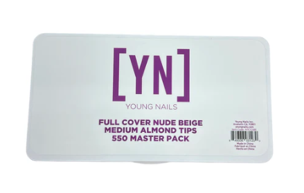 YN Full Cover Nude Beige Medium Almond Tops 550 Master Pack