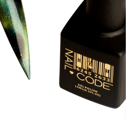 Nail Code Gel Polish -Apollo (9D Cat's Eye)