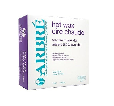 Arbre Fleur Aromatics Tea Tree & Lavender Hot Wax Pop Out Tray