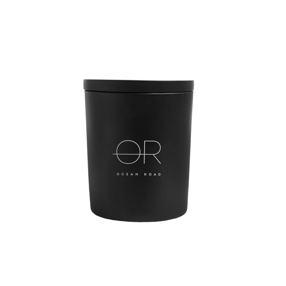 Ocean Road Soy Wax Candle 380gr - Black