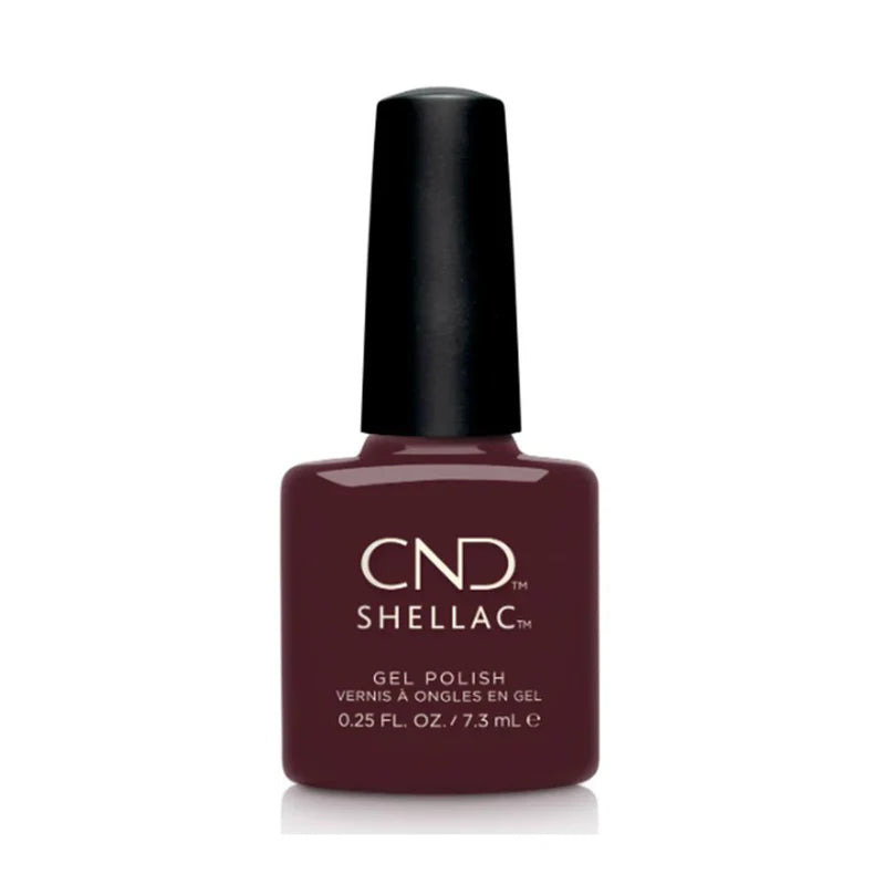 CND Shellac Colour - Black Cherry