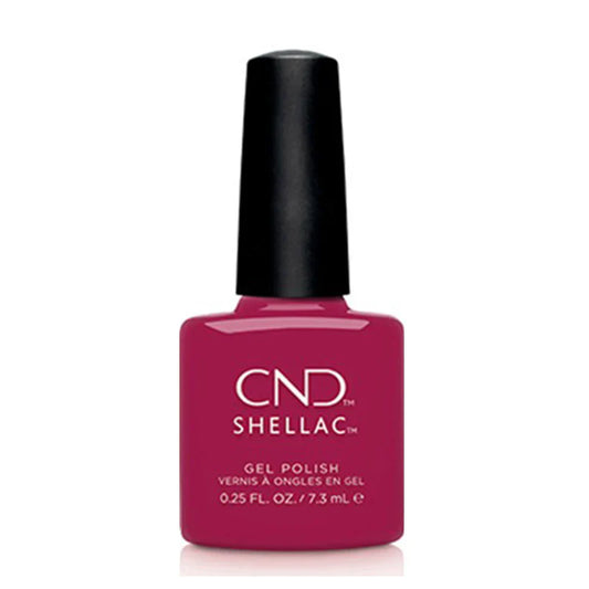CND Shellac Colour - How Merlot*