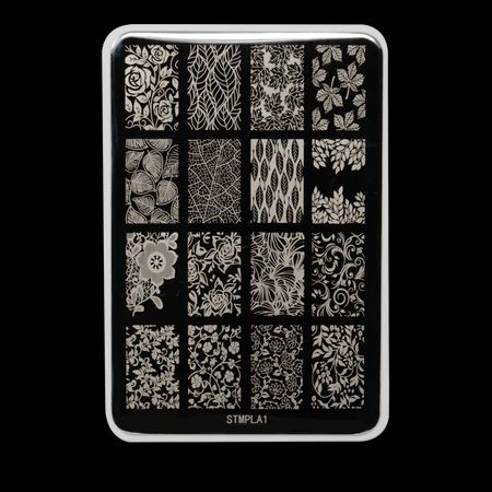 YN Stamping Plate - Flora & Foliage