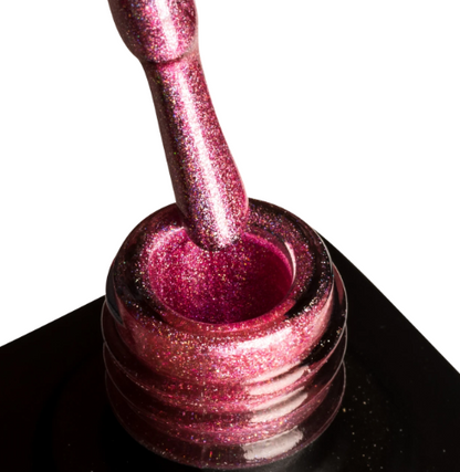 Nail Code Gel Polish - Holo FX Pink