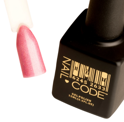 Nail Code Gel Polish - Holo FX Pink