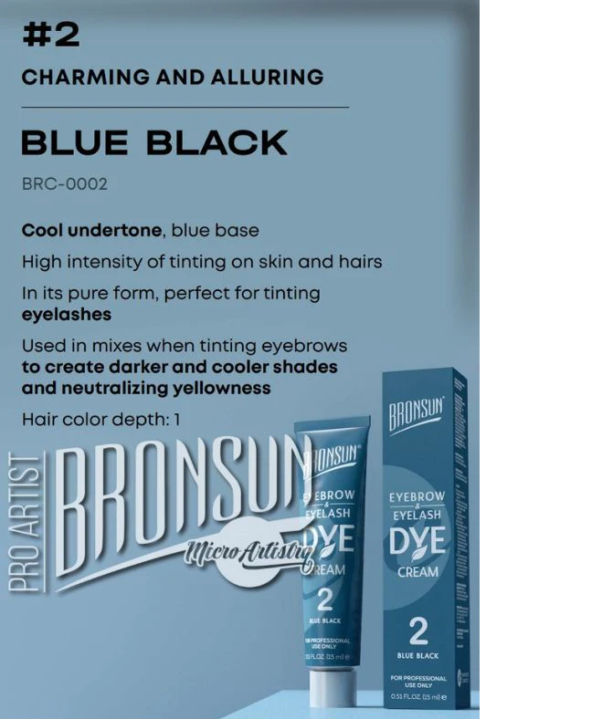 Bronsun Lash And Brow Cream Dye 15ml