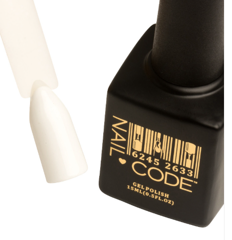 Nail Code Gel Polish - Purity (WHITE)