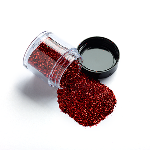 Glit-Zee Glitter #17 - Ruby Red 7g