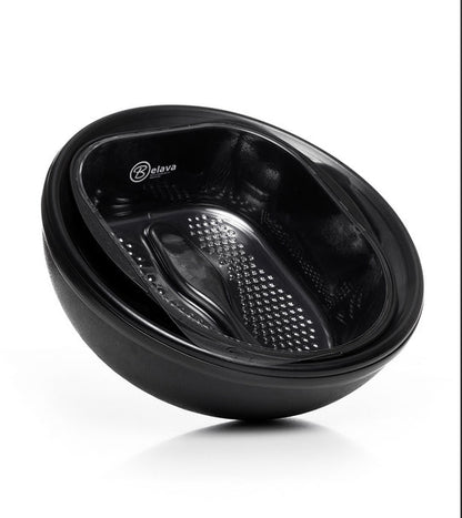 Trio Foot Spa - in Black | w/ Heat & Vibration