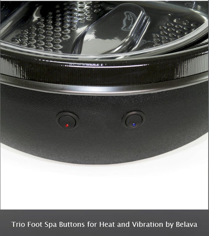 Trio Foot Spa - in Black | w/ Heat & Vibration