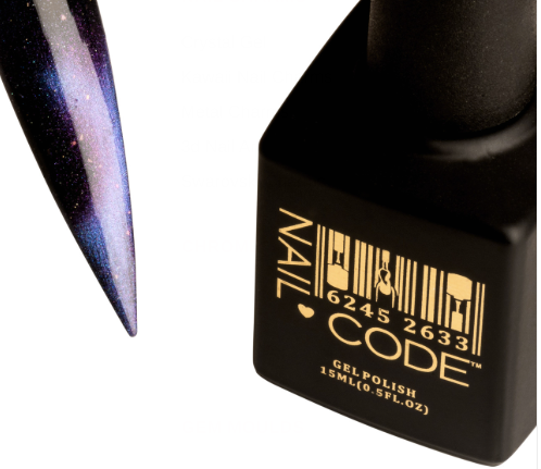 Nail Code Gel Polish - Virgo (9d Cat's Eye)