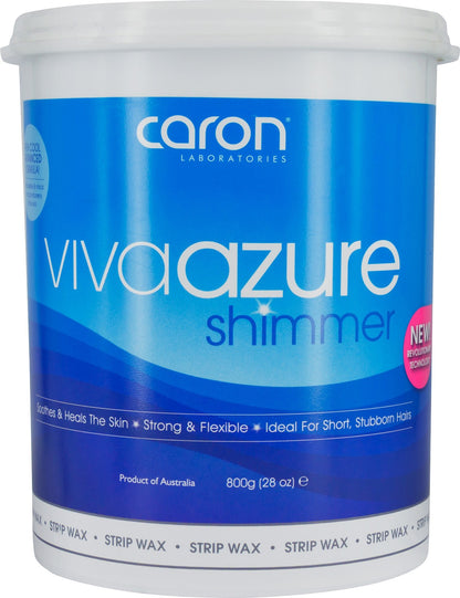 Caron Viva Azure Shimmer Strip Wax